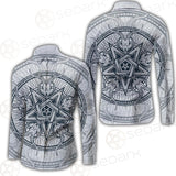 Goat Skulls And Star Rays SDN-1015 Long Sleeve Shirt