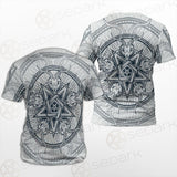 Goat Skulls And Star Rays SDN-1015 Unisex T-shirt