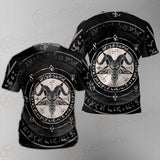 Horned Goat And Pentagram SDN-1016 Unisex T-shirt