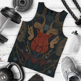 Head Satan Goat Occult SDN-1017 Men Tank-tops