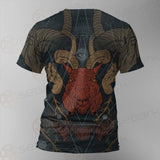 Head Satan Goat Occult SDN-1017 Unisex T-shirt