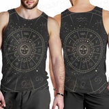 Vector Illustration Set Of Moon Phases SDN-1018 Men Tank-tops
