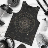 Vector Illustration Set Of Moon Phases SDN-1018 Men Tank-tops