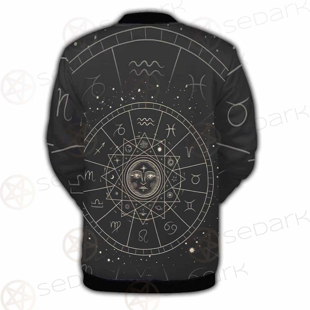 Vector Illustration Set Of Moon Phases SDN-1018 Button Jacket