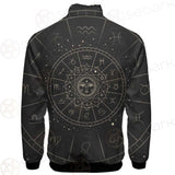 Vector Illustration Set Of Moon Phases SDN-1018 Stand-up Collar Jacket