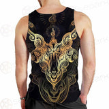 Satanic Goat Head SDN-1020 Men Tank-tops