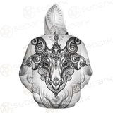 Vector Illustration Isolated SDN-1023 Hoodie Allover