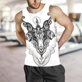 Vector Illustration Isolated SDN-1023 Men Tank-tops