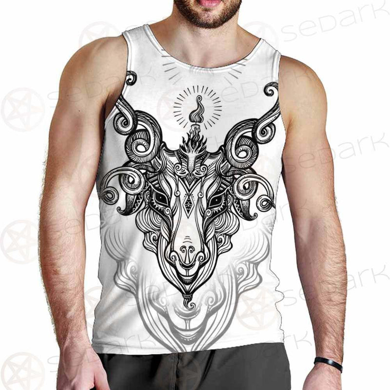 Vector Illustration Isolated SDN-1023 Men Tank-tops