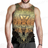 Pentagram Sign Head Of Demon Baphomet SDN-1024 Men Tank-tops
