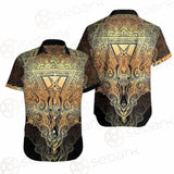 Pentagram Sign Head Of Demon Baphomet SDN-1024 Shirt Allover