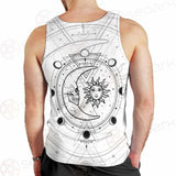 Circle Of A Phase Of The Moon SDN-1025 Men Tank-tops