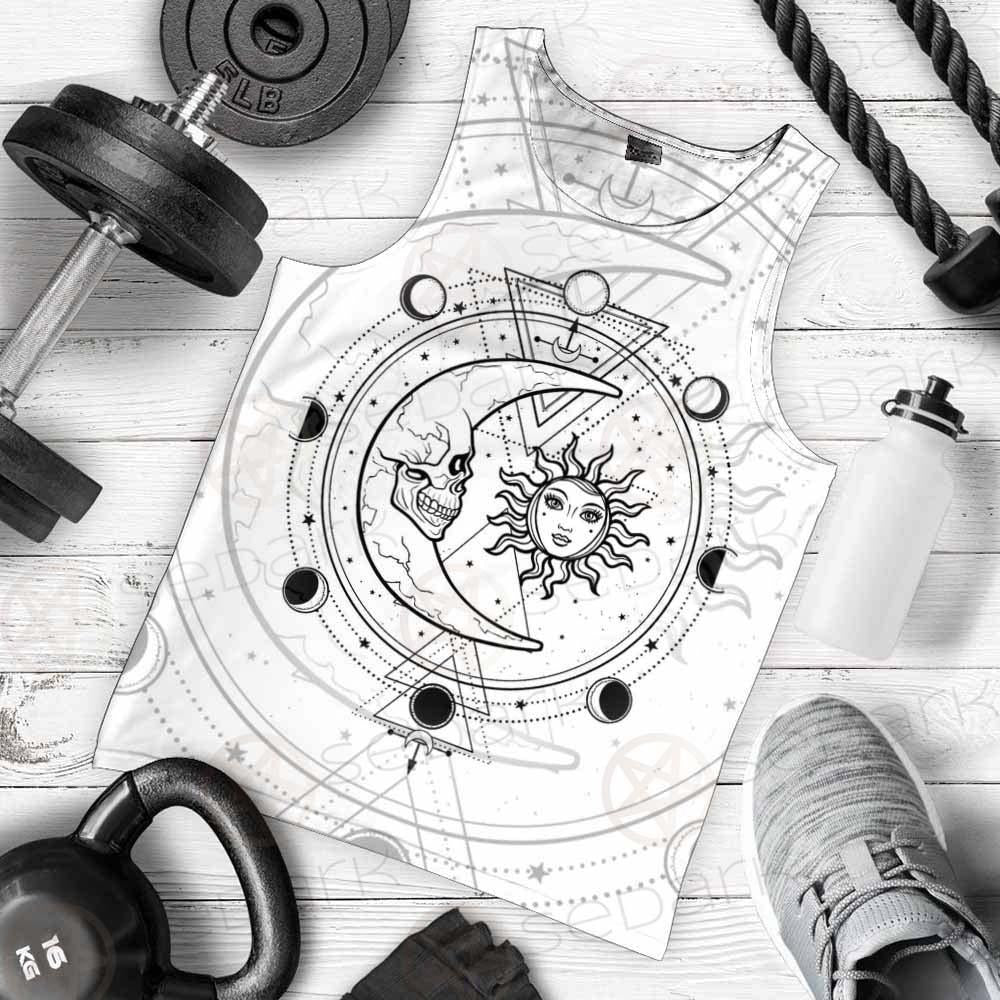 Circle Of A Phase Of The Moon SDN-1025 Men Tank-tops