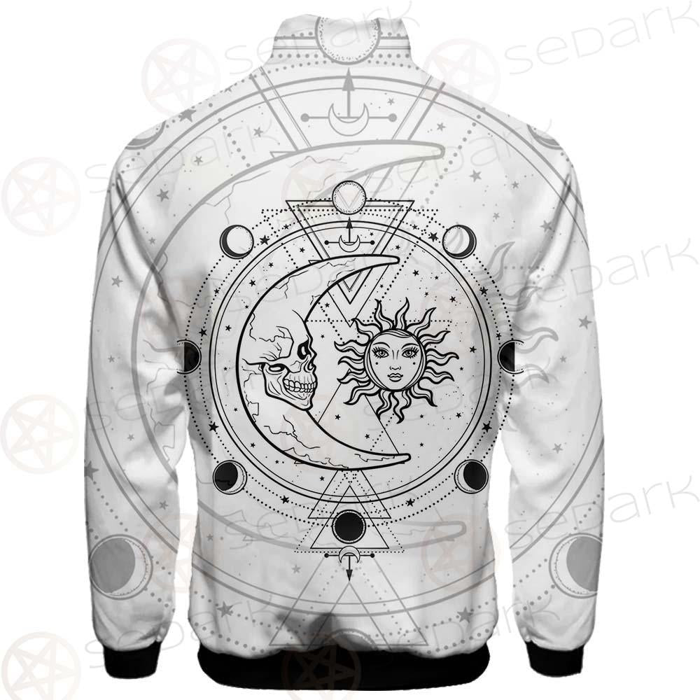 Circle Of A Phase Of The Moon SDN-1025 Stand-up Collar Jacket