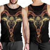 Demon Goat Baphomet SDN-1026 Men Tank-tops
