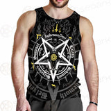 Pentagram Baphomet Occult Illustration SDN-1027 Men Tank-tops