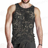 Vector Illustration Set Of Moon Phases SDN-1029 Men Tank-tops