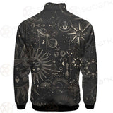 Vector Illustration Set Of Moon Phases SDN-1029 Stand-up Collar Jacket