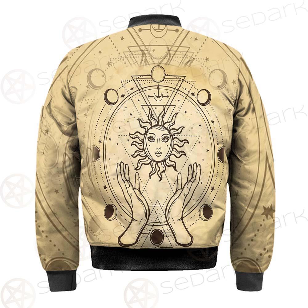 Human Hands Hold The Sun SDN-1030 Bomber Jacket