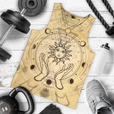 Human Hands Hold The Sun SDN-1030 Men Tank-tops