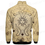 Human Hands Hold The Sun SDN-1030 Stand-up Collar Jacket