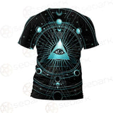 Vector Illustration On A Black Background SDN-1033 Unisex T-shirt