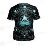 Vector Illustration On A Black Background SDN-1033 Unisex T-shirt