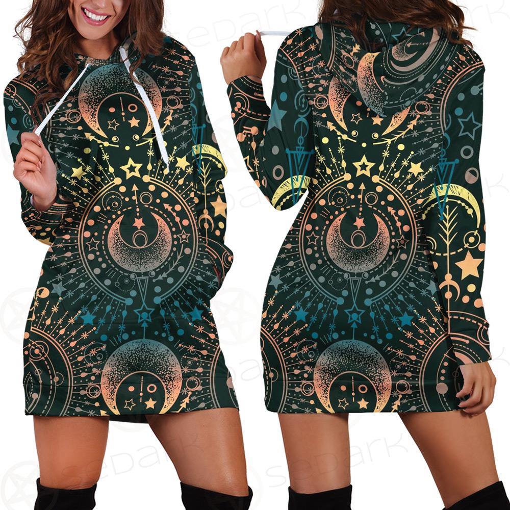 Spirituality And Occultism Hoodie Dress