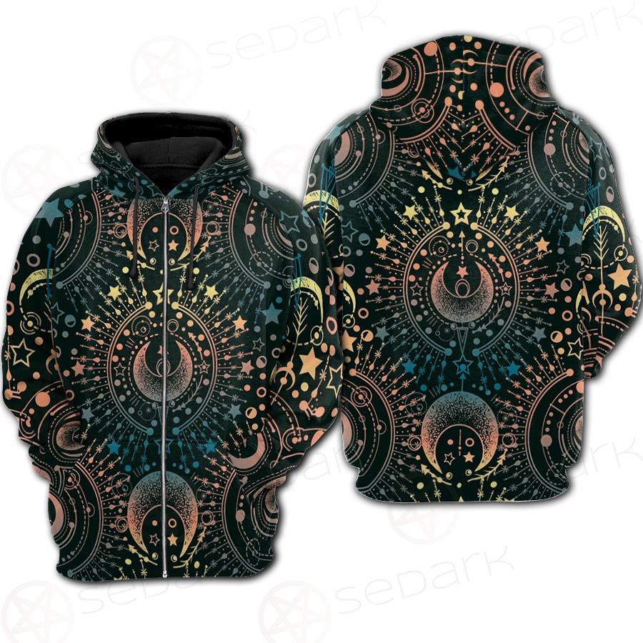 Spirituality And Occultism Hoodie Raglan Zip