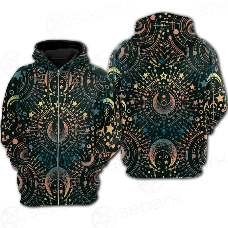 Spirituality And Occultism Hoodie Raglan Zip