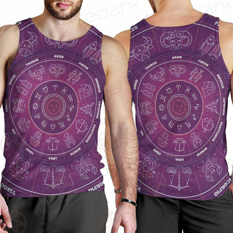 Thin Line Vector Design SDN-1038 Men Tank-tops