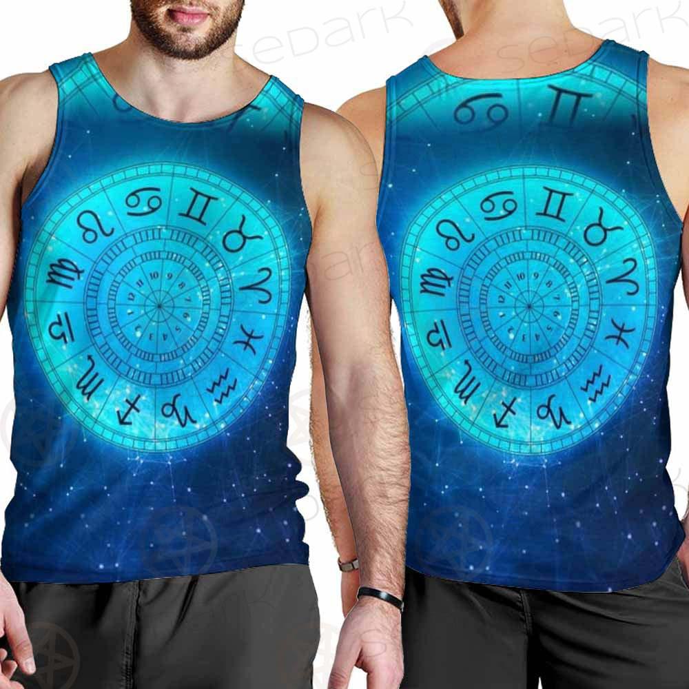 Zodiac Astrology Signs For Horoscope SDN-1042 Men Tank-tops