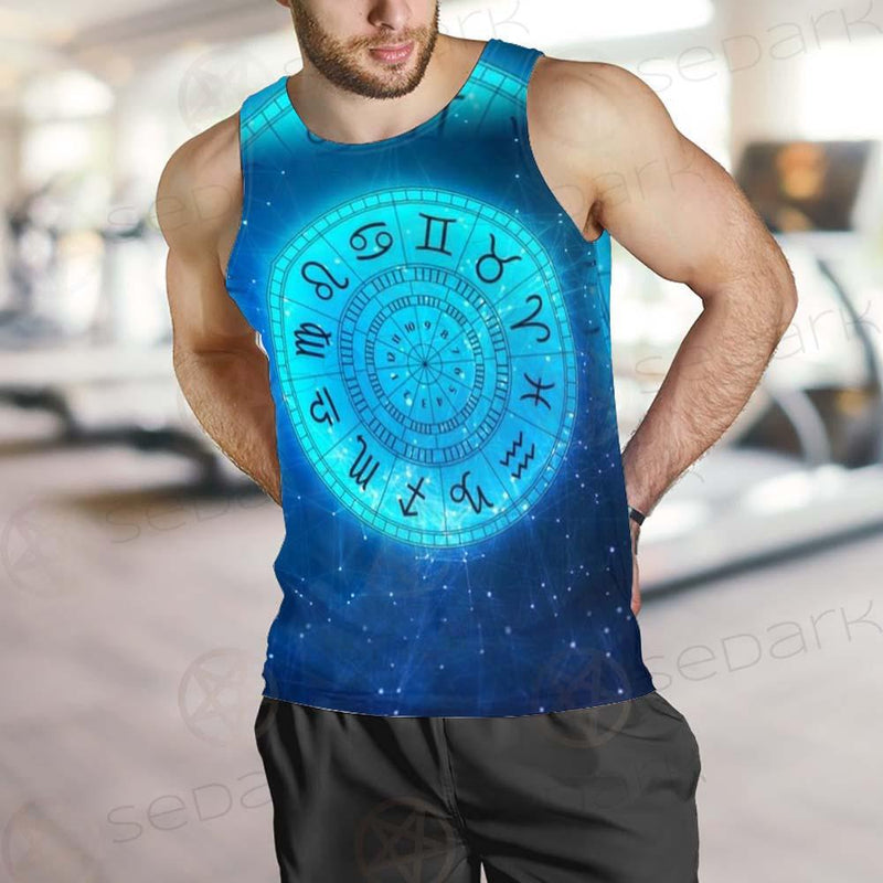 Zodiac Astrology Signs For Horoscope SDN-1042 Men Tank-tops