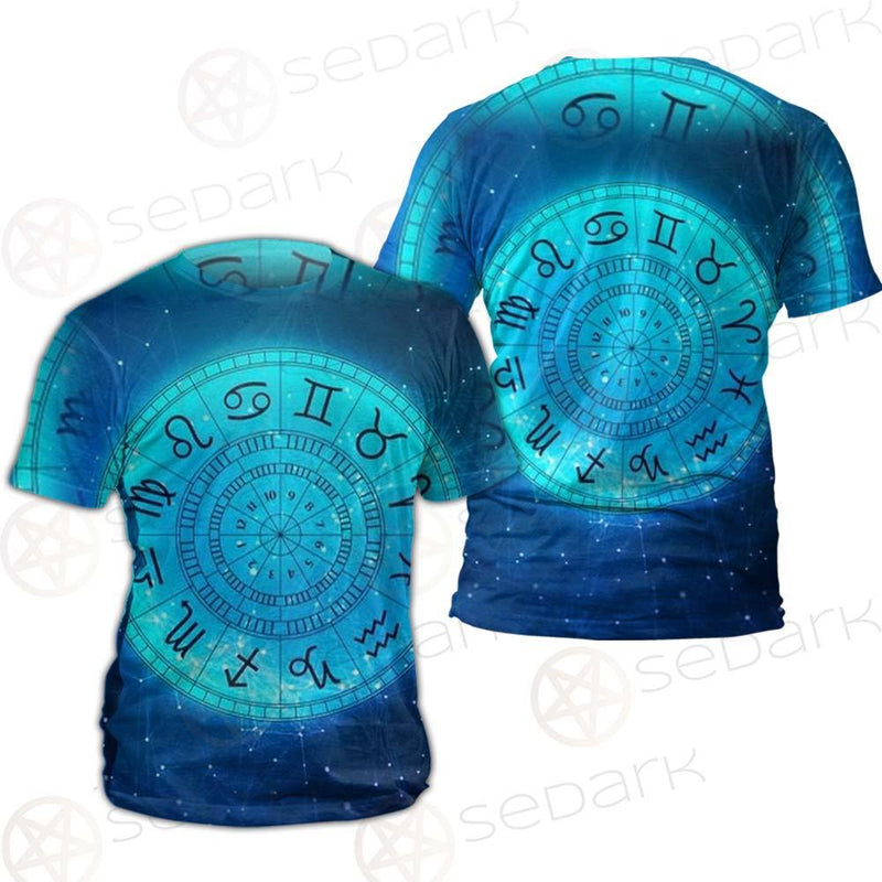 Zodiac Astrology Signs For Horoscope SDN-1042 Unisex T-shirt