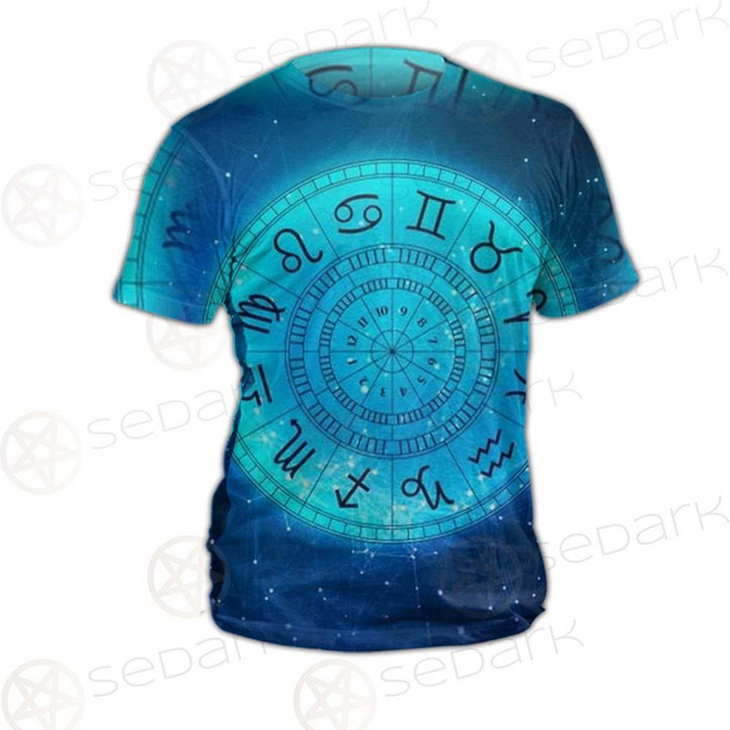 Zodiac Astrology Signs For Horoscope SDN-1042 Unisex T-shirt