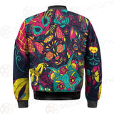 Cat Skull With Floral Ornament SDN-1046 Jacket
