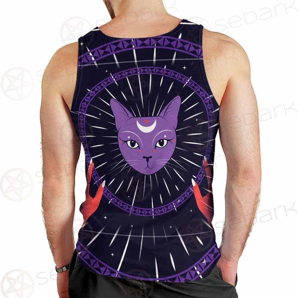 Moon On Night Sky SDN-1049 Men Tank-tops