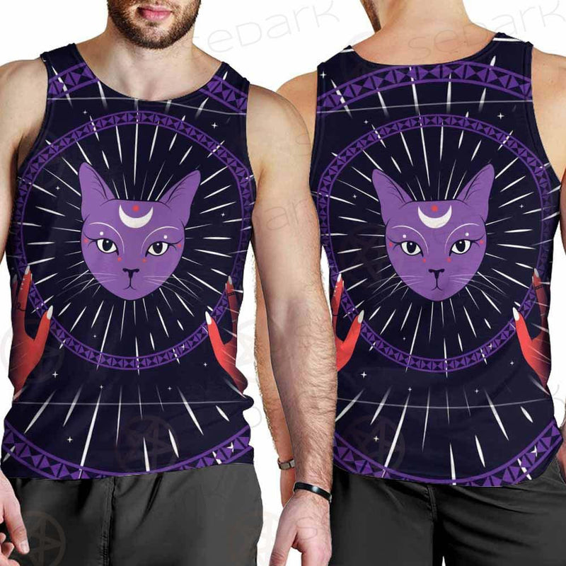 Moon On Night Sky SDN-1049 Men Tank-tops