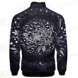 Mystical Cat Skeleton Lies In The Grass SDN-1050 Jacket