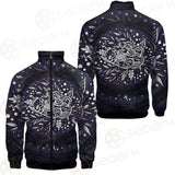 Mystical Cat Skeleton Lies In The Grass SDN-1050 Jacket