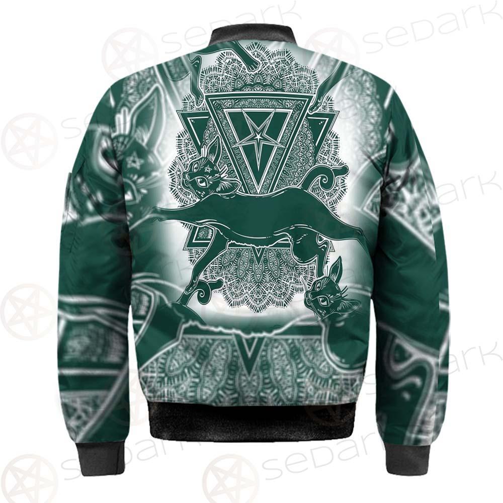 Cat Jumping Seamless Pattern SDN-1052 Jacket