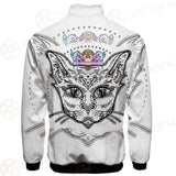 Cat Head Portrait With A Crown SDN-1053 Jacket