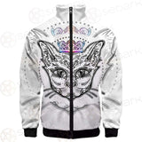 Cat Head Portrait With A Crown SDN-1053 Jacket