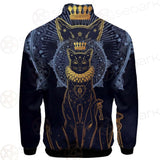 Black Cat Silhouette Portrait SDN-1056 Jacket