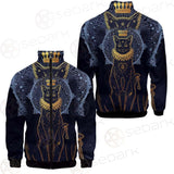 Black Cat Silhouette Portrait SDN-1056 Jacket