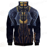 Black Cat Silhouette Portrait SDN-1056 Jacket