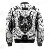 Ustration Of Cat With Flowers SDN-1057 Jacket