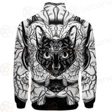 Ustration Of Cat With Flowers SDN-1057 Jacket