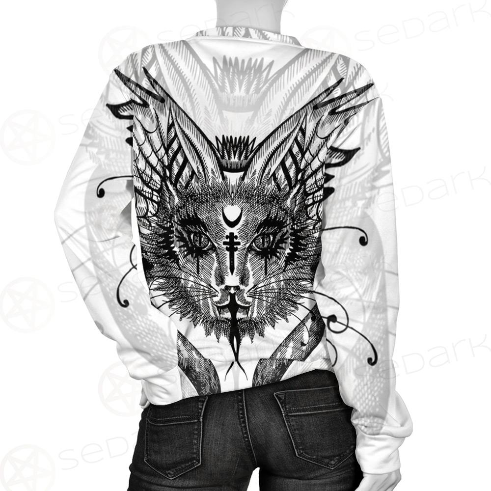 Gothic Cat SDN-1058 Unisex Sweatshirt