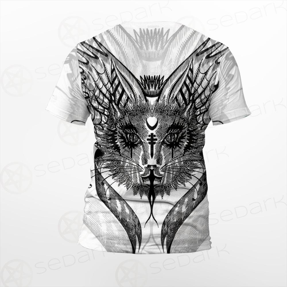 Gothic Cat SDN-1058 Unisex T-shirt